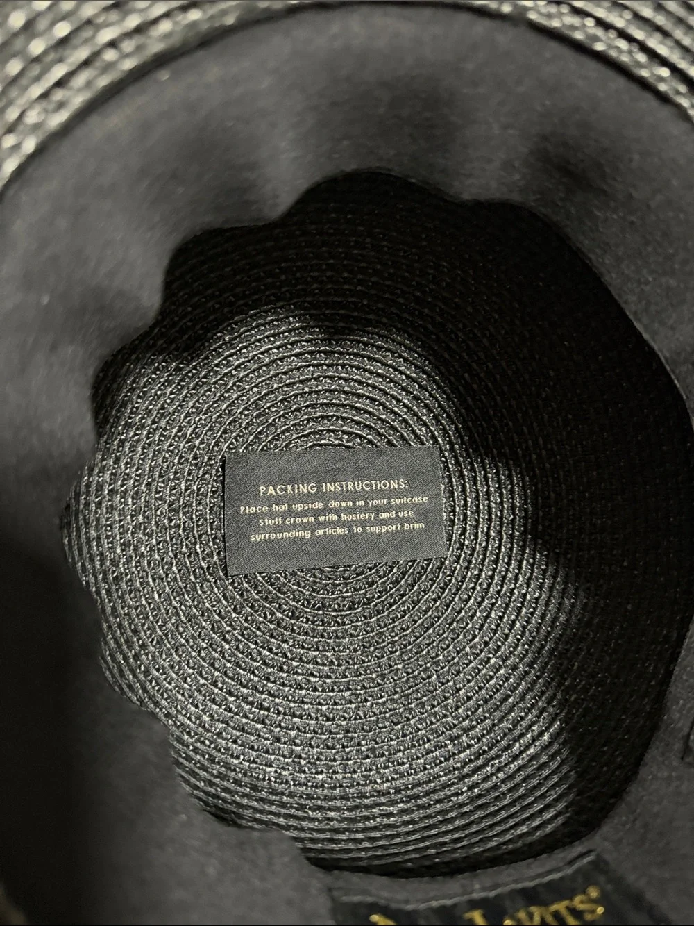 Eric Javits Hampton Straw Packable Hat - Picture 6 of 7